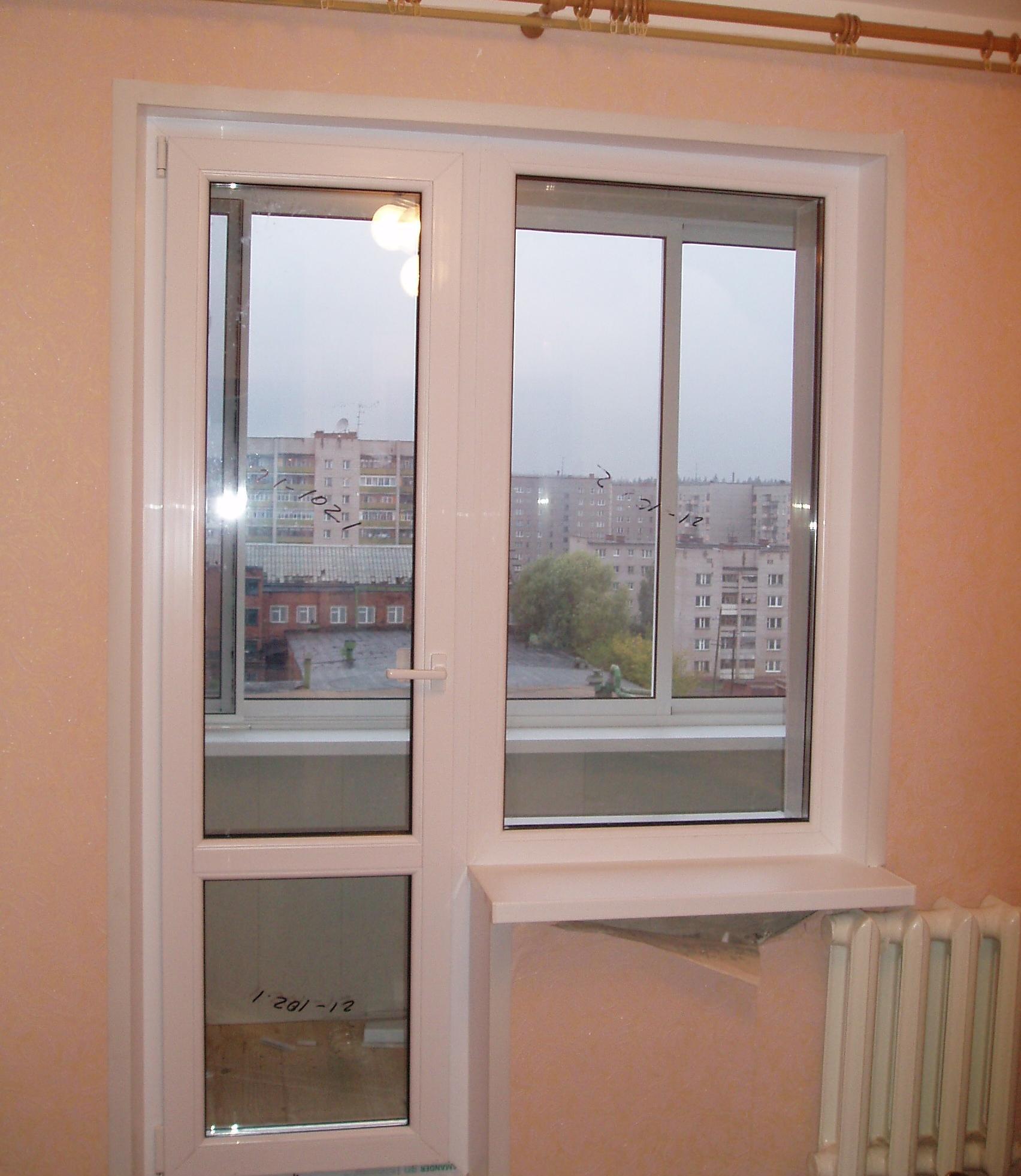 Фотогалерея металлопластиковых окон, дверей, балконов..